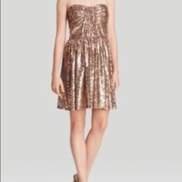 Jill Stuart Dresses & Skirts - Jill Stuart rosé sequined cocktail dress.